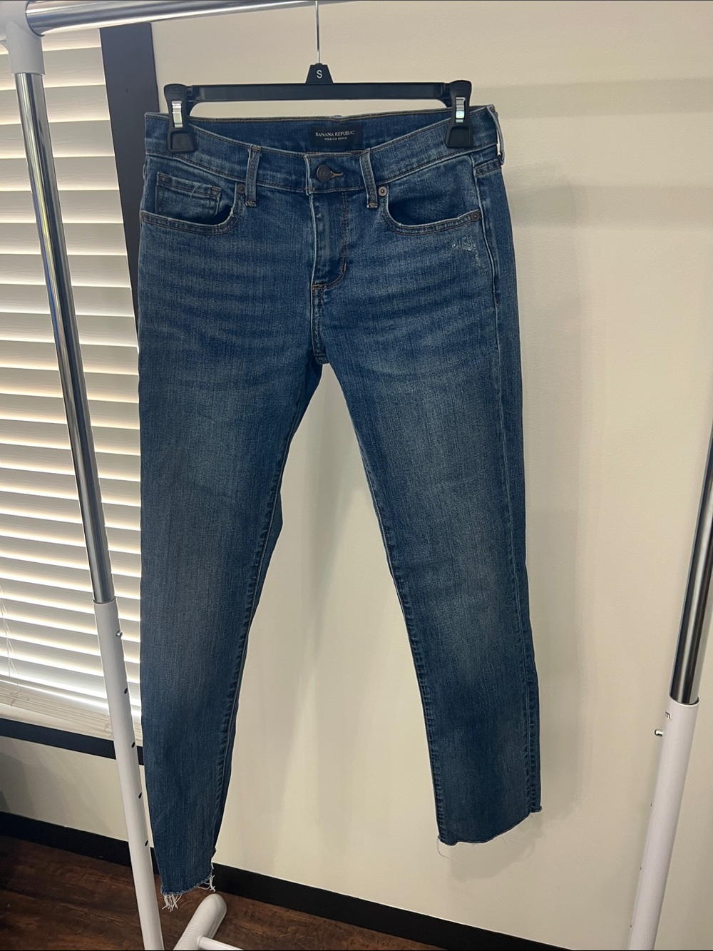 Banana Republic Women’s Blue Girlfriend Jeans